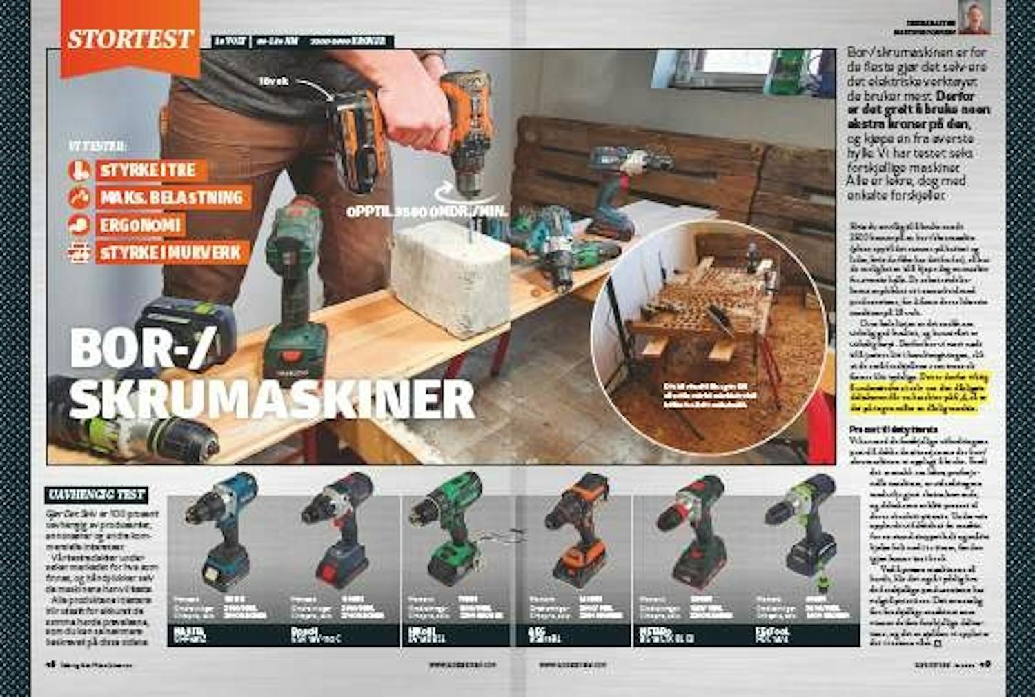 Drill test Drill test